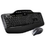 LOGITECH Kablosuz Nano Alcl, Q MM TR Klavye, Optik Mouse MK710 Set, Siyah