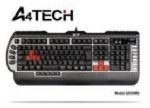 A4 TECH PS/2 Q Multimedya Gamer Klavye Siyah