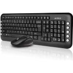 A4 TECH 2.4GHz Kablosuz Klavye ve Optik Mouse SET, Q Trke USB